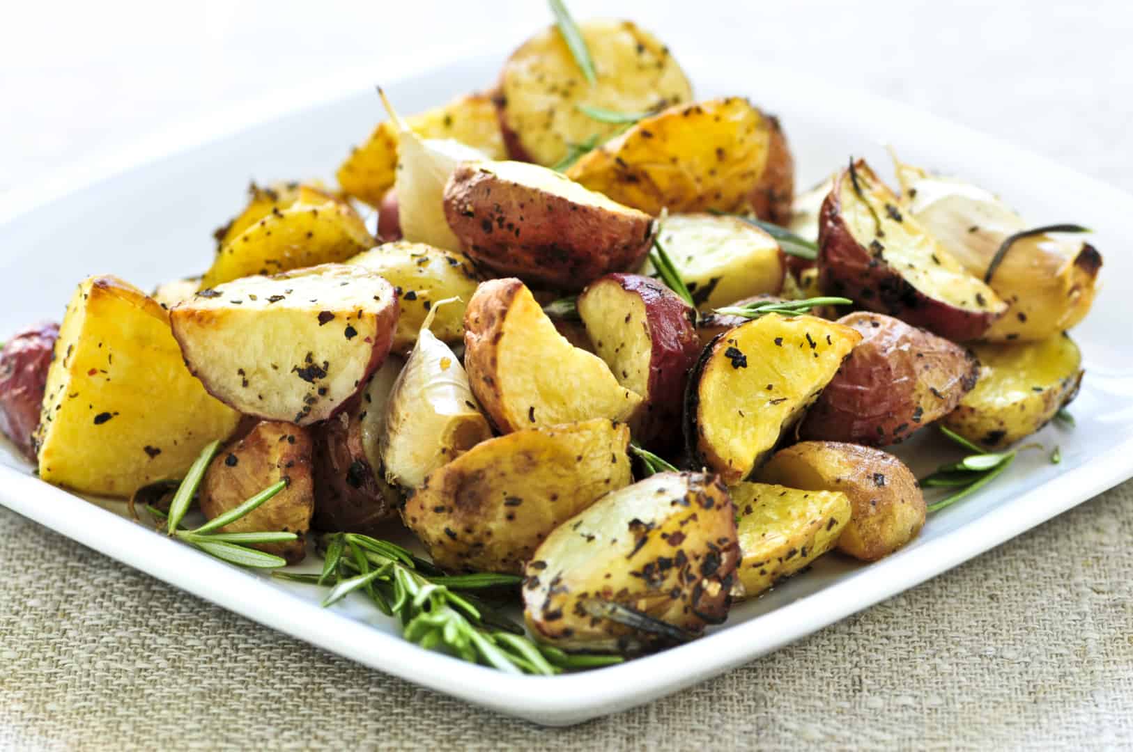 roasted potatoes